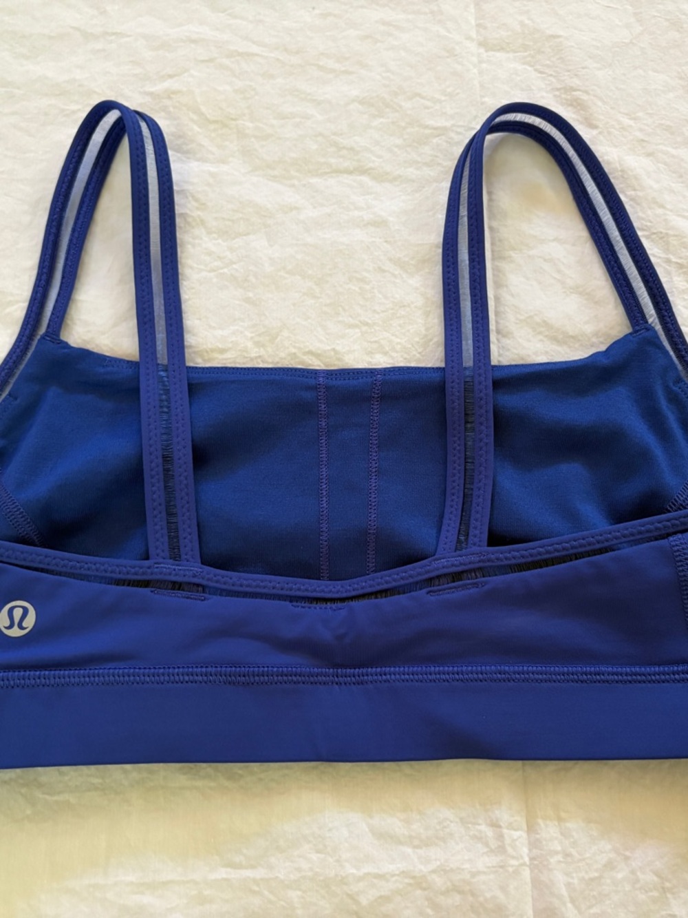 Lululemon Straight Up Sports Bra Sapphire Blue Size 8 - Picture 4 of 6